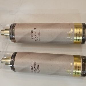 🌟NEW🌟 Bath & Body Works BBW Fresh Coconut & Cotton 2 pc Mists
